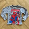 Camiseta Infantil Masculina Manga Longa Homem Aranha Cinza Fernanda Ramos Kids