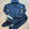 Conjunto Infantil Masculino Blusa com Bolso e Calça Preta Fernanda Ramos Kids