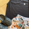 fernandaramoskids com br Conjunto Infantil Masculino Regata Preta e Bermuda Estampada1