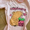 fernandaramoskids com br Vestido Infantil Feminino Curto Capivara Rosa1