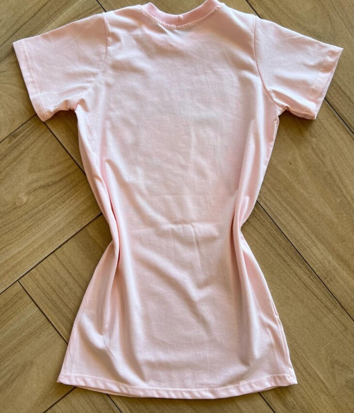 fernandaramoskids com br Vestido Infantil Feminino Curto Capivara Rosa2