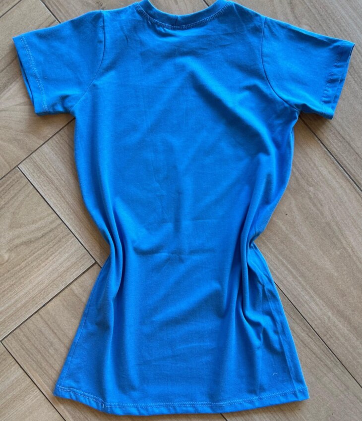 fernandaramoskids com br Vestido Infantil Feminino Curto Stich Amor Para Vida Toda Azul2