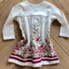 fernandaramoskids com br Vestido Infantil Feminino Estampado Manga Longa Rodado com Strass2