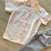 fernandaramosstore com br Camisa Infantil Masculina Casual Bata Coral1