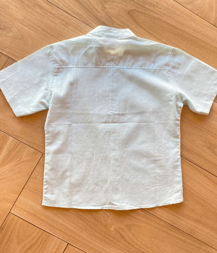 fernandaramosstore com br Camisa Infantil Masculina Casual Bata Verde Água2