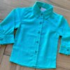 fernandaramosstore com br Camisa Infantil Masculina Manga Longa Social Verde Água1