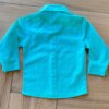 fernandaramosstore com br Camisa Infantil Masculina Manga Longa Social Verde Água2