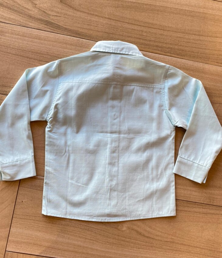 fernandaramosstore com br Camisa Infantil Masculina Manga Longa Social Verde Claro2
