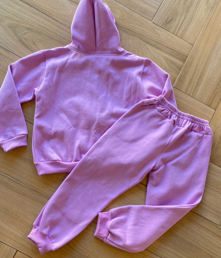 fernandaramoskids com br Conjunto Infantil Feminino Moletom Jaqueta e Calça Lilo&Stitch Lilás2