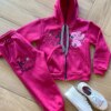 Conjunto Infantil Feminino Moletom Jaqueta e Calça Lilo&Stitch Pink Fernanda Ramos Kids