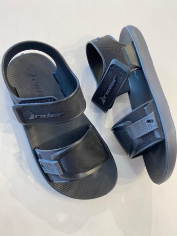 Sandália Infantil Masculina Azul Marinho Detalhes e Texturizada Fernanda Ramos Kids