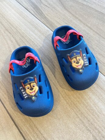 Babuche Infantil Masculino Azul Escuro Chase Fernanda Ramos Kids