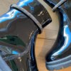 fernandaramoskids com br Bota Infantil Feminina Cano Curto Detalhe em Strass Verniz Preta1