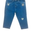 Calça Feminina Jeans Mom Bichinhos 35487 Z Fernanda Ramos Kids