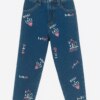 Calça Feminina Jeans Mom Dogs+Cats 35362 P Fernanda Ramos Kids