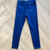 Calça Legging Infantil Feminina em Cotton Azul Marinho 1623 Fernanda Ramos Kids