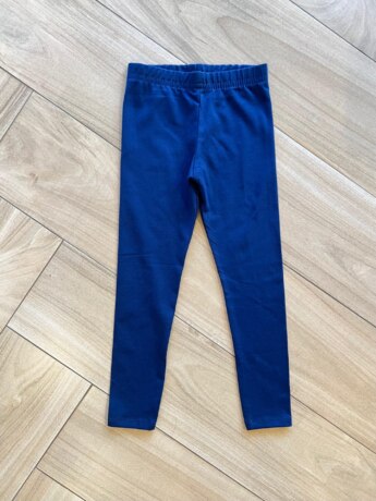 Calça Legging Infantil Feminina em Cotton Azul Marinho 1623 Fernanda Ramos Kids
