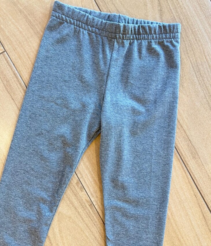fernandaramoskids com br Calça Legging Infantil Feminina em Cotton Cinza 00241
