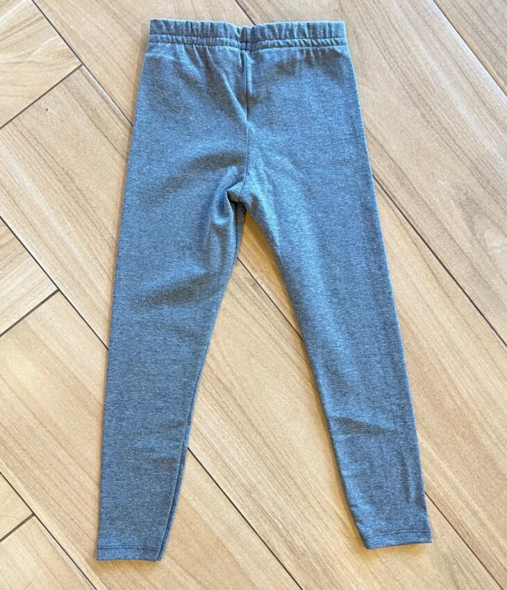 fernandaramoskids com br Calça Legging Infantil Feminina em Cotton Cinza 00242