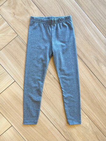 Calça Legging Infantil Feminina em Cotton Cinza 0024 Fernanda Ramos Kids