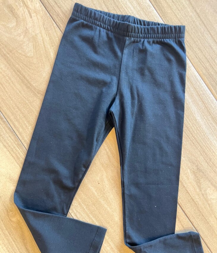 fernandaramoskids com br Calça Legging Infantil Feminina em Cotton Preta 00031
