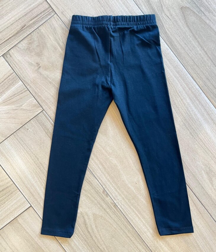 fernandaramoskids com br Calça Legging Infantil Feminina em Cotton Preta 00032