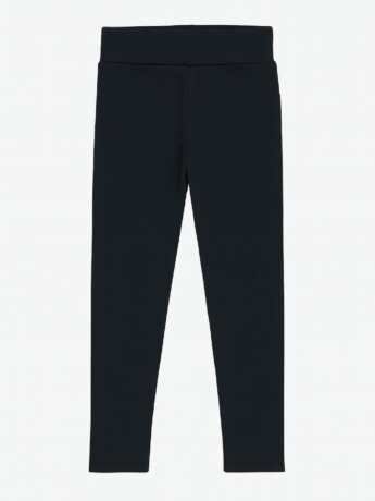 Calça Legging Infantil Feminina Flanelada Preta Fernanda Ramos Kids