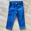 Calça Masculina Infantil Jeans Escuro com Bolso Comfort Fernanda Ramos Kids