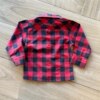 fernandaramoskids com br Camisa Infantil Masculina Manga Longa Xadrez Vermelho2