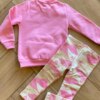 fernandaramoskids com br Conjunto Infantil Feminino Blusa Bolso Ursinho e Legging Estampada2