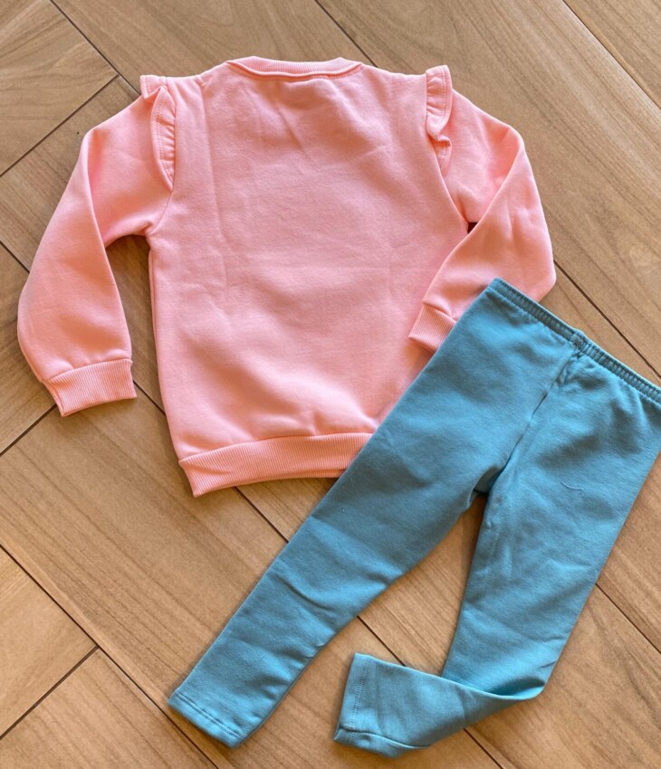 fernandaramoskids com br Conjunto Infantil Feminino Blusão Enjoy Every Moment e Legging2