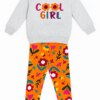 Conjunto Infantil Feminino Casaco Cool Girl e Legging Estampada Fernanda Ramos Kids