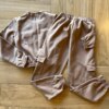 fernandaramoskids com br Conjunto Infantil Feminino Moletom Jaqueta e Calça Cargo Caqui2