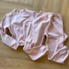 fernandaramoskids com br Conjunto Infantil Feminino Moletom Jaqueta e Calça Cargo Rose2