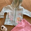 fernandaramoskids com br Conjunto Infantil Feminino Moletom Jaqueta Flores e Calça Rosa1