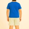 Conjunto Infantil Masculino Blusa Manga Curta e Bermuda Game Day Fernanda Ramos Kids