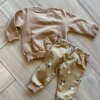 fernandaramoskids com br Conjunto Infantil Masculino Blusão Cachorrinho e Calça Jogger Bege3
