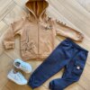 Conjunto Infantil Masculino Jaqueta Dinossauro e Calça Jogger Fernanda Ramos Kids