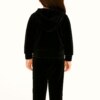 fernandaramoskids com br Conjunto Infantil Veludo Blusa Manga Longa e Calça Preto 1