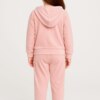 fernandaramoskids com br Conjunto Infantil Veludo Blusa Manga Longa e Calça Rosa Capivara 1