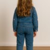 Jaqueta Infantil Feminina Jeans com Botões Rosa 1 fernanda ramos kids