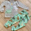 Pijama Infantil Masculino Blusa Manga Longa e Calça Dinossauros Fernanda Ramos Kids