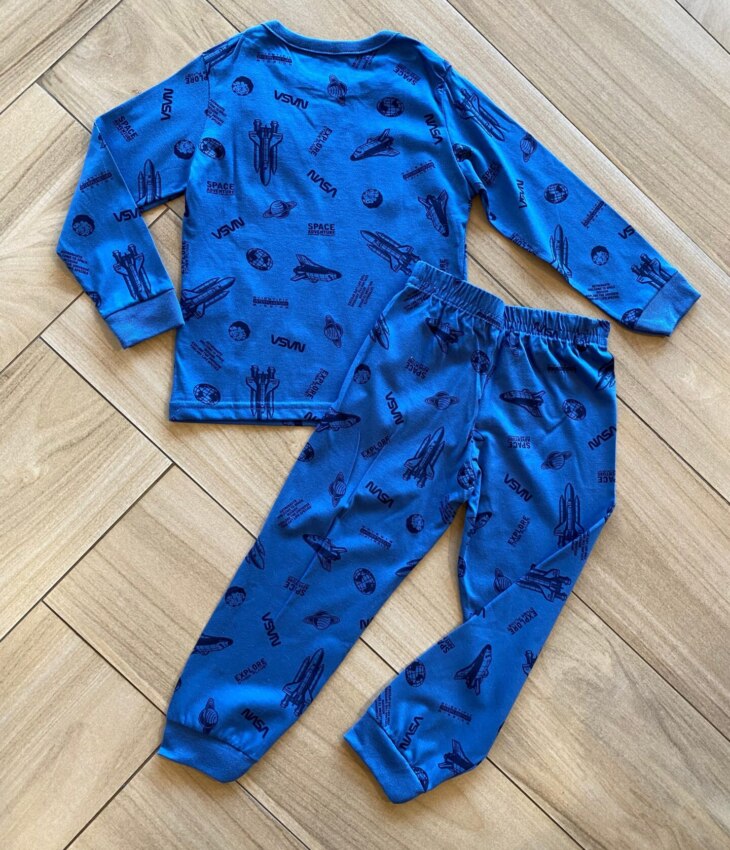 fernandaramoskids com br Pijama Infantil Masculino Blusa Manga Longa e Calça Space2