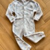 Pijama Macacão Infantil Masculino Peluciado Azul com Estrelas Fernanda Ramos Kids