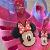 fernandaramoskids com br Sandália Infantil Feminina Disney Magic Rosa Mesclado com Glitter1