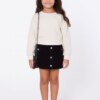 fernandaramoskids com br Short Saia Infantil Feminino Cotelê com Botões Preto1
