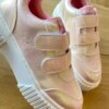 Tênis Infantil Feminino Duas Tiras com Detalhes Rosa Ballet Fernanda Ramos Kids