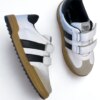 Tênis Infantil Masculino Branco Casual Duas Tiras Fernanda Ramos Kids