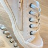 Tênis Infantil Masculino com Detalhes e Zíper Lateral Off White Fernanda Ramos Kids