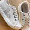 Tênis Infantil Masculino com Detalhes e Zíper Lateral Off White Fernanda Ramos Kids